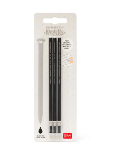 Legami Refill per Penna Gel Cancellabile - Erasable Pen NERO