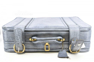 Suitcase In True Leather Vintage Heavenly 56x43x15 (some Defect) Cm