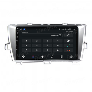 ANDROID autoradio navigatore per Toyota Prius 2009-2015 CarPlay Android Auto GPS USB WI-FI Bluetooth 4G LTE colore grigio