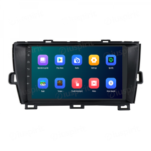 ANDROID autoradio navigatore per Toyota Prius 2009-2015 CarPlay Android Auto GPS USB WI-FI Bluetooth 4G LTE colore nero