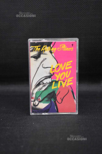 Audiocassetta Love You Live The Rolling Stones 1 M