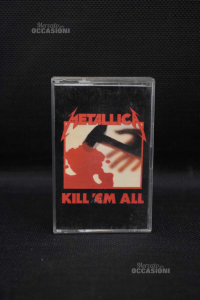 Audiocassetta Metallica Kill 'em All