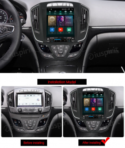 ANDROID autoradio navigatore per Opel Insignia 2013-2016 stile tesla CarPlay Android Auto GPS USB WI-FI Bluetooth 4G LTE