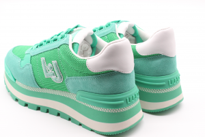 Liu Jo Sneakers verde in brighty mesh