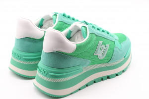 Liu Jo Sneakers verde in brighty mesh