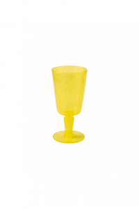 BICCHIERE MEMENTO SYNTH GOBLET - YELLOW
