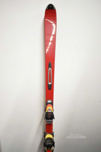 Ski Von Erwachsener Nordisch Rot Mit Bindungen Gelb 180 Cm