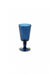 BICCHIERE MEMENTO SYNTH GOBLET - DEEP BLUE