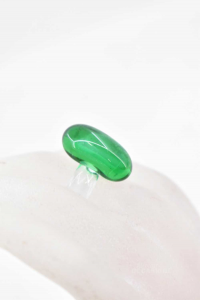Ring In Murano Glass Green