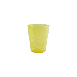 BICCHIERE MEMENTO SYNTH GLASS - YELLOW