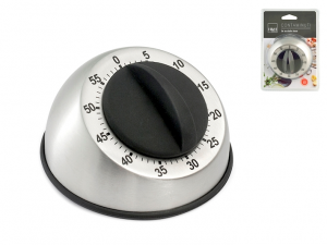 H&H timer meccanico inox d7cm
