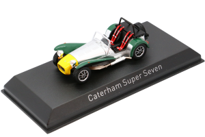 Caterham Super Seven 1983 Aluminium Yellow And Green - 1/43 Norev
