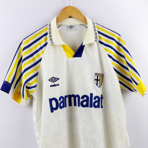 1991-92 Parma Maglia Brolin #11 Umbro Match Worn L