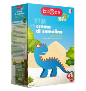 Pappa di Semolino Integrale Holle 250g - Baby Food Biologico Dopo i 4 Mesi