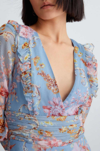 Eco-sustainable Floral Dress