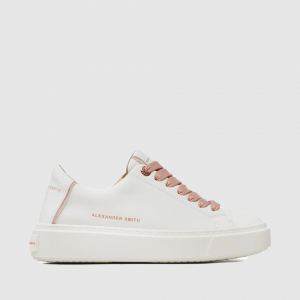 Sneakers Alexander Smith Wembley - Bianco/Rosa Pastello