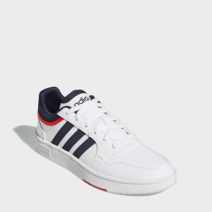 Sneakers Adidas Hoops 3.0 Low Classic Vintage - Bianco Inchiostro Rosso