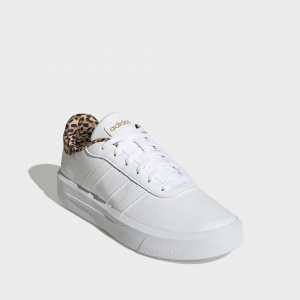 Sneakers Adidas Court Platform - Bianco Leopard