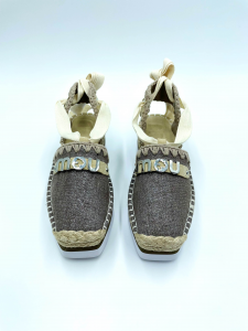 Espadrillas Sandal Textile Chia Mou