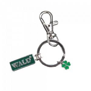 Wald porta chiavi quadrifoglio portafortuna
