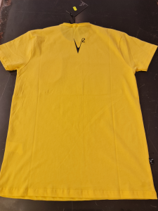 T-shirt gialla taschino old school