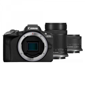 Canon - Fotocamera mirrorless - Kit Rf S 18 45 Is Stm + Rf S 55 210mm F5 7.1 Is Stm Kit