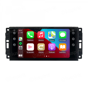 ANDROID autoradio navigatore per Jeep Grand Cherokee Compass Patriot Chrysler Dodge Car Play Android Auto GPS WI-FI USB Bluetooth MirrorLink