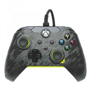 Pdp - Gamepad - Electric Carbon Wired