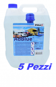 5 Pz Adblue Urea Additivo Ad Blue Tanica Da 10 Litri Scr Euro 4 5 6 