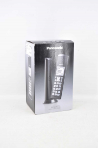 Telephone Cordless Panasonic Design Kx-tgk210 Black With Box
