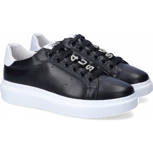 4US BY Paciotti 42354 Sneakers nere con logo removibile