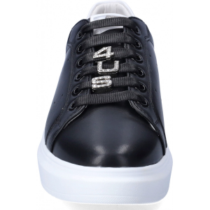 4US BY Paciotti 42354 Sneakers nere con logo removibile