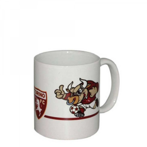 Tazza mug bianca Torino in ceramica merchandising originale