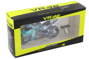 Yamaha YZR-M1 Valentino Rossi Team Petronas Yamaha SRT Test Qatar 2021 - 1/12 Minichamps