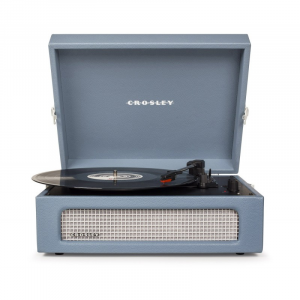 Crosley Voyager washed blue - giradischi a valigetta bluetooth IN e OUT | Blacksheep Store