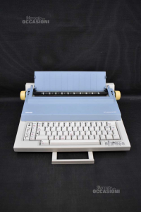 Typewriter Olivetti Et Personal 55con Box Original