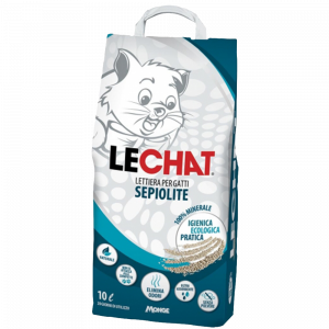 Le chat Lettiera sepiolite non agglomerante senza profumo 10kg