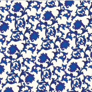Carta regalo Fiori blu FLORENTIA Marpimar Edizioni 70x100 cm