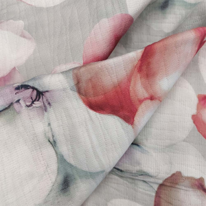 FAZZINI Monet floral double bedspread in cotton