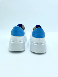Sneakers Combi granchio cristalli blu GIO+