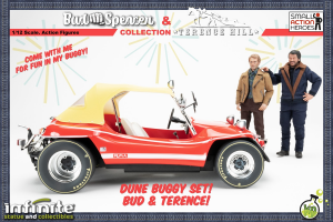 *PREORDER* Small Action Heroes - Altrimenti ci arrabbiamo: SET BUD SPENCER TERENCE HILL ON DUNE BUGGY by Infinite Statue