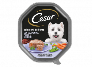 Cesar® Selezioni dell'Orto con selvaggina, pollo e verdure 0,150g