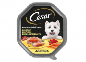 Cesar® Selezioni dell'orto con pollo con cuore di verdure dell'orto 0,150g