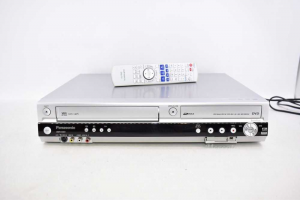 Reader Dvd And Video Recorder Panasonic Dmr-es35v With Remote And Instructions