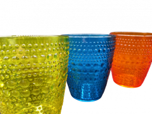 Brandani 6 bicchieri plastica colorati
