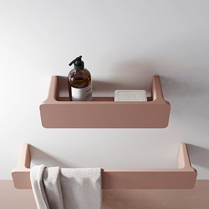 Soap dish or wall-mounted towel rack Bitta Flat Relax Design