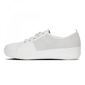 Fitflop - F-SPORTY TM II LACE UP PERF SNEAKERS URBAN WHITE