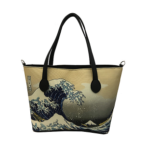 Merinda Art Line Woman shopping bag with strap
