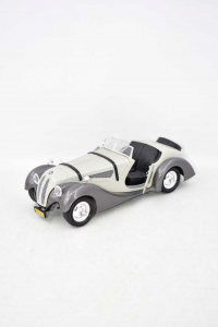 Model Auto Polistil Bmw 328 Scale 1 / 16 Made In Italy Grey