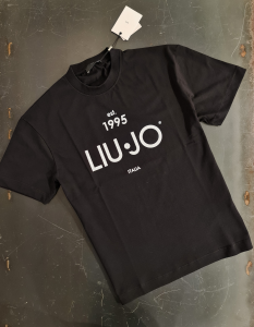 T-shirt black liujo